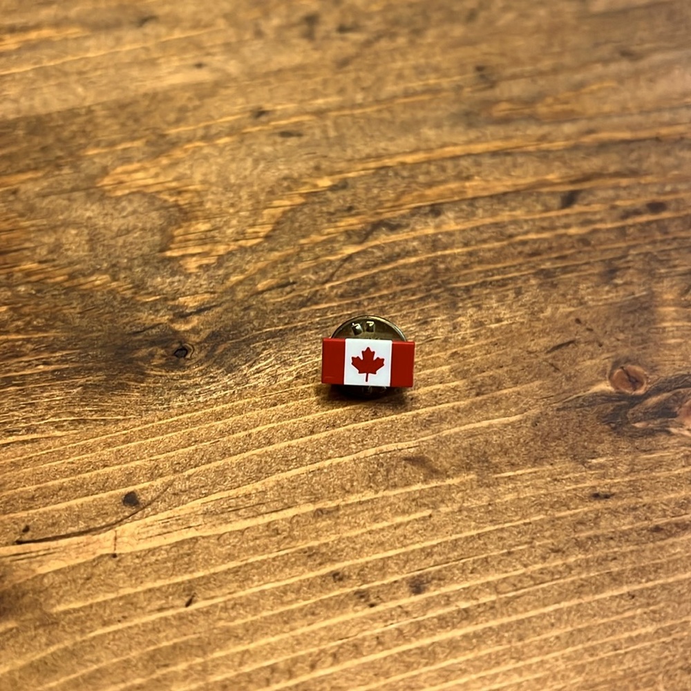 Small Canada Lapel Pin, Unisex